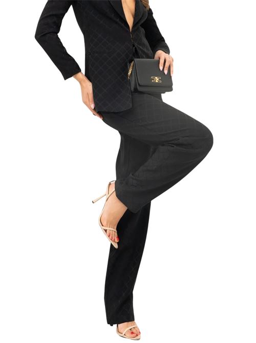 Pantalone con losanga Elisabetta Franchi Elisabetta Franchi | PA09152E2110